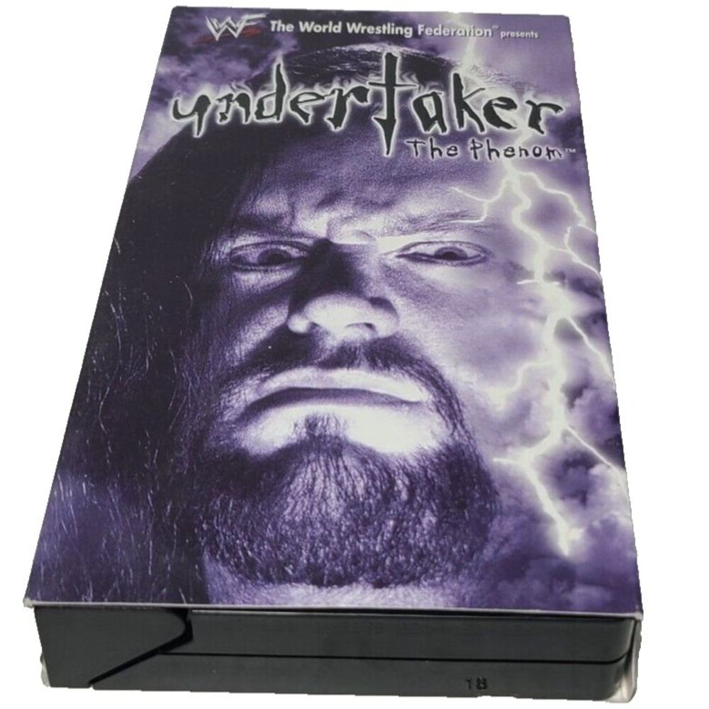 WWF Undertaker: The Phenom Kane wrestling VHS 1998 Vintage ReSealed